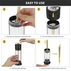 4 Layer Joint Roller Manual Grinder Smoking Accessories