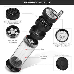 4 Layer Joint Roller Manual Grinder Smoking Accessories