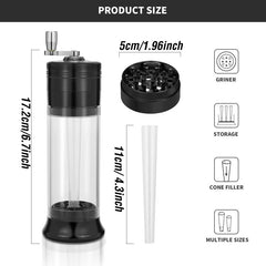 4 Layer Joint Roller Manual Grinder Smoking Accessories
