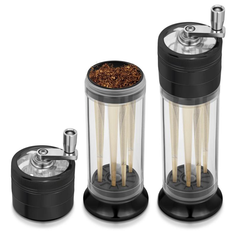 4 Layer Joint Roller Manual Grinder Smoking Accessories