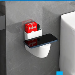 Funny Ashtray With Lid Bathroom Wall Mounted Countertop Toilet Ashtray