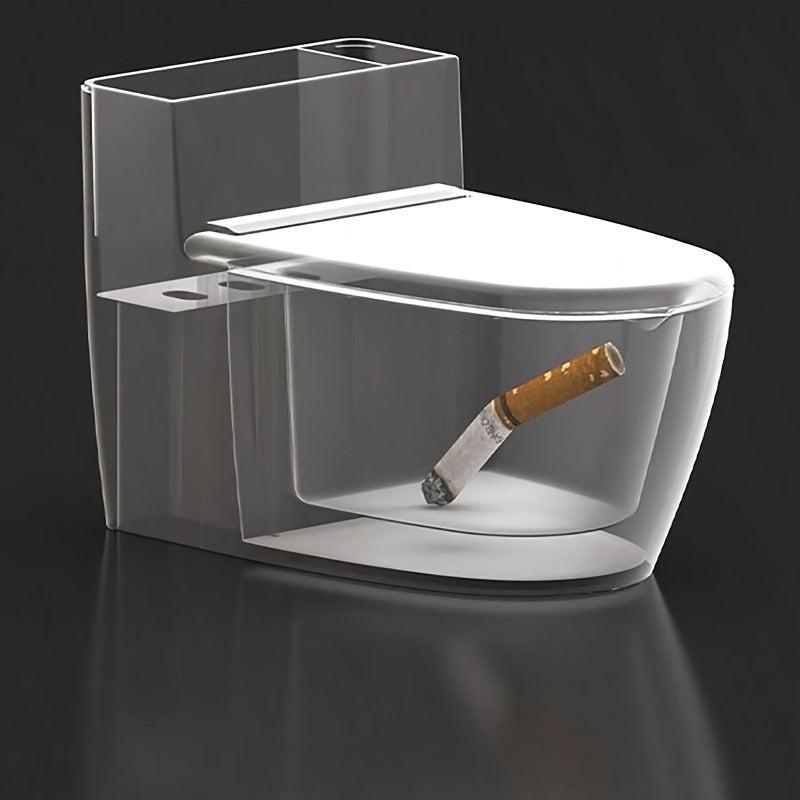 Funny Ashtray With Lid Bathroom Wall Mounted Countertop Toilet Ashtray