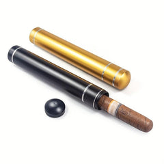 Aluminum Cigar Tube Moisture-proof Portable Case