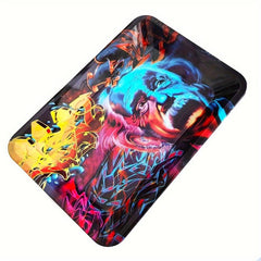 Creative Pattern Rolling Tray Metal Rolling Tray Durable Household Wake Up Tray