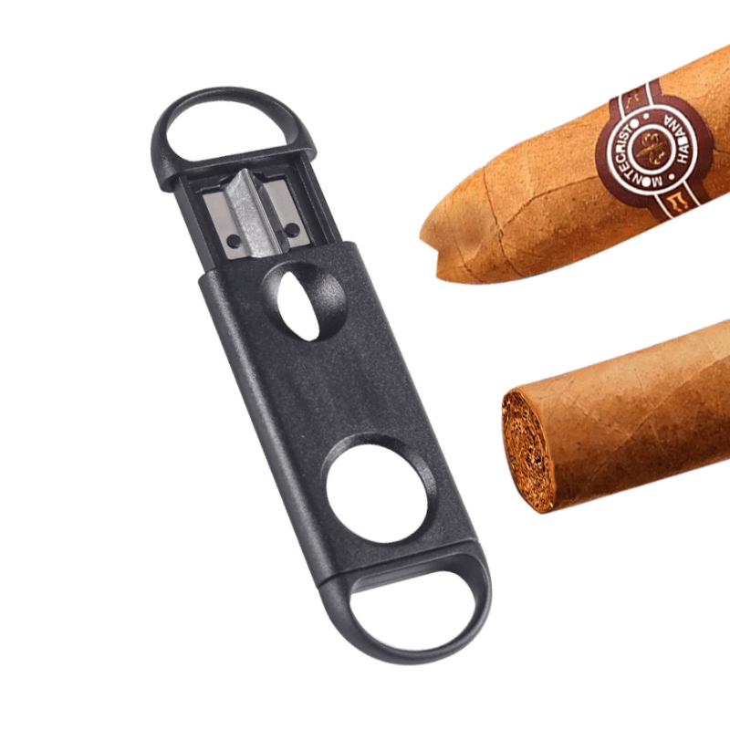 Dual Purpose V Mouth Cigar Cutter