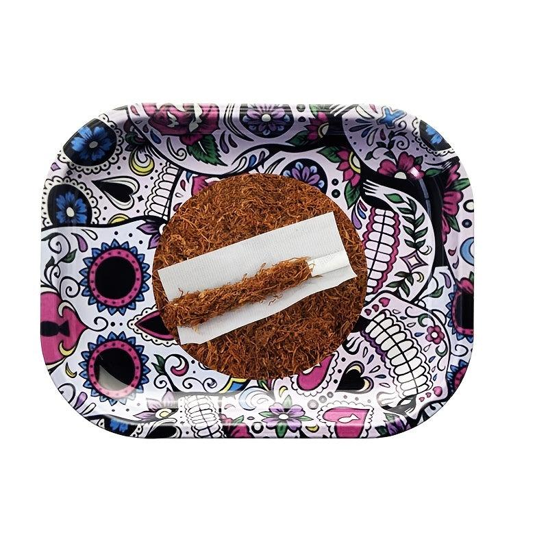 Halloween Rolling Tray For Tobacco 18.7x9.5x1inch