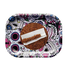 Halloween Rolling Tray For Tobacco 18.7x9.5x1inch