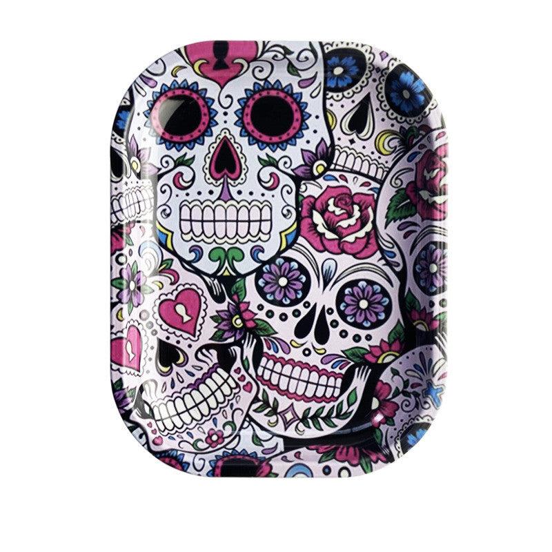 Halloween Rolling Tray For Tobacco 18.7x9.5x1inch