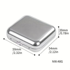 Stainless Steel Portable Ashtray Home Hotel Bar Office Gift