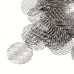 50pcs 20mm Stainless Steel Smoking Tube Filter Mesh Net