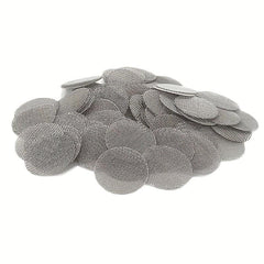 50pcs 20mm Stainless Steel Smoking Tube Filter Mesh Net