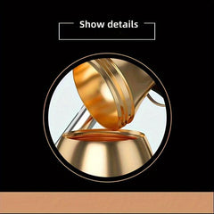 Portable Gourd-shaped Ashtray Home Decor Hotel Bar Office Fancy Gift Men Women
