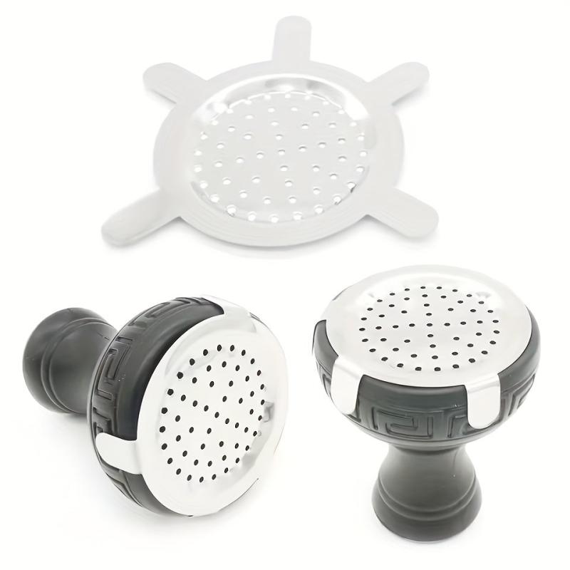 Metal Charcoal Holder Screen with Hole Durable Charcoal Screen