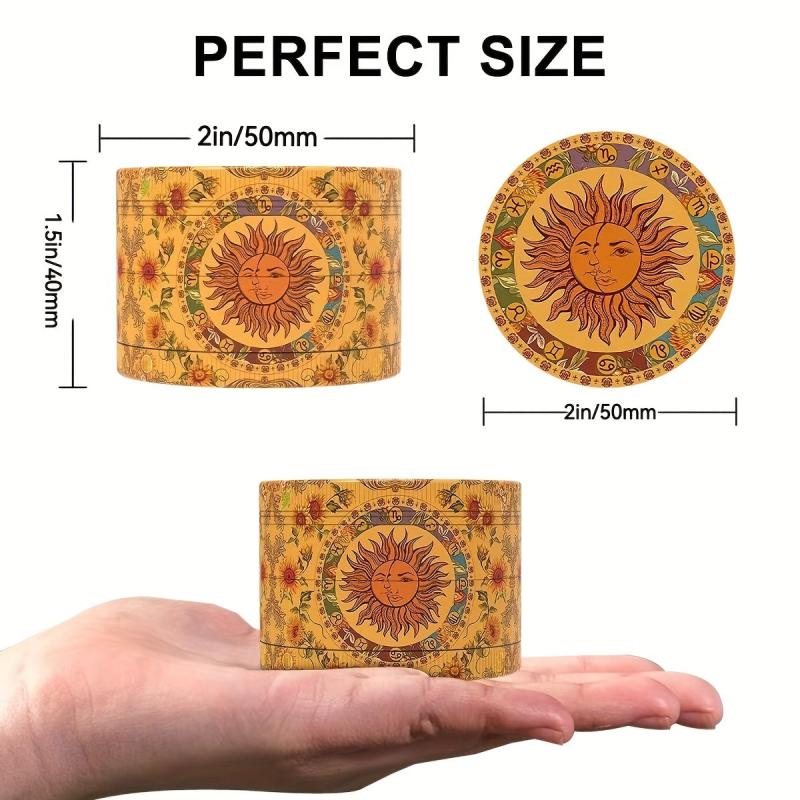 1pc Cartoon Spice Grinder Creative Metal Grinder Multifunctional Spice Crusher