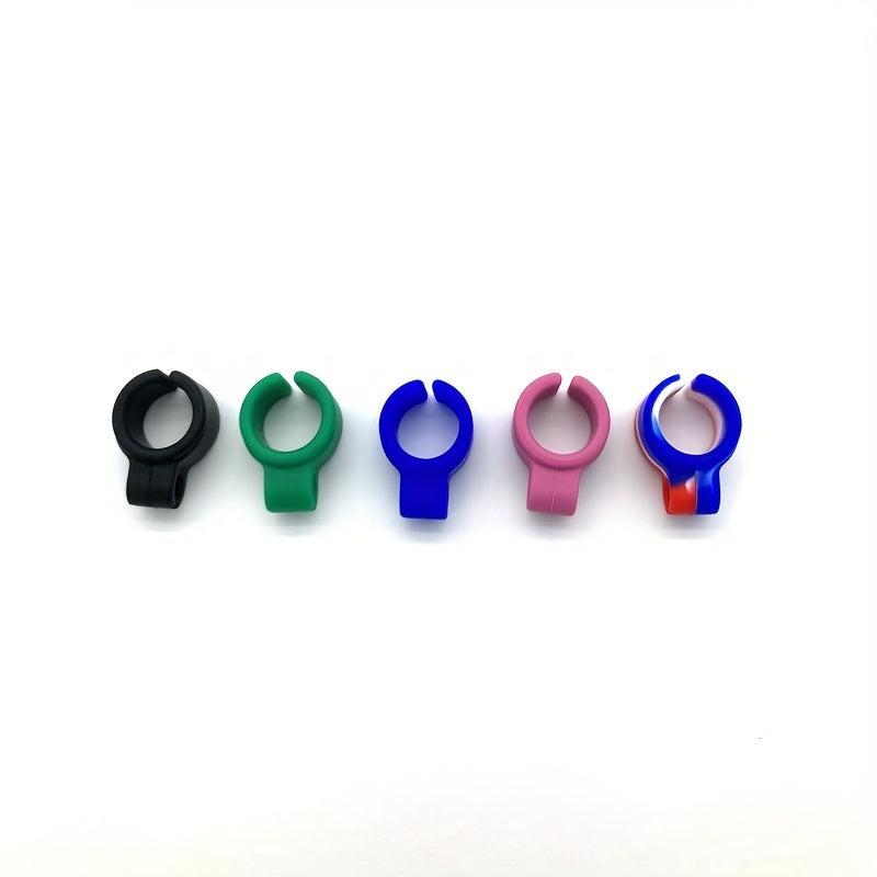 Silicone Cigarette Smoking Ring Tobacco Joint Holder Rings