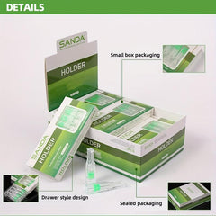 120pcs Triple Filter Disposable Mouthpiece Micro hole Particle Filtration
