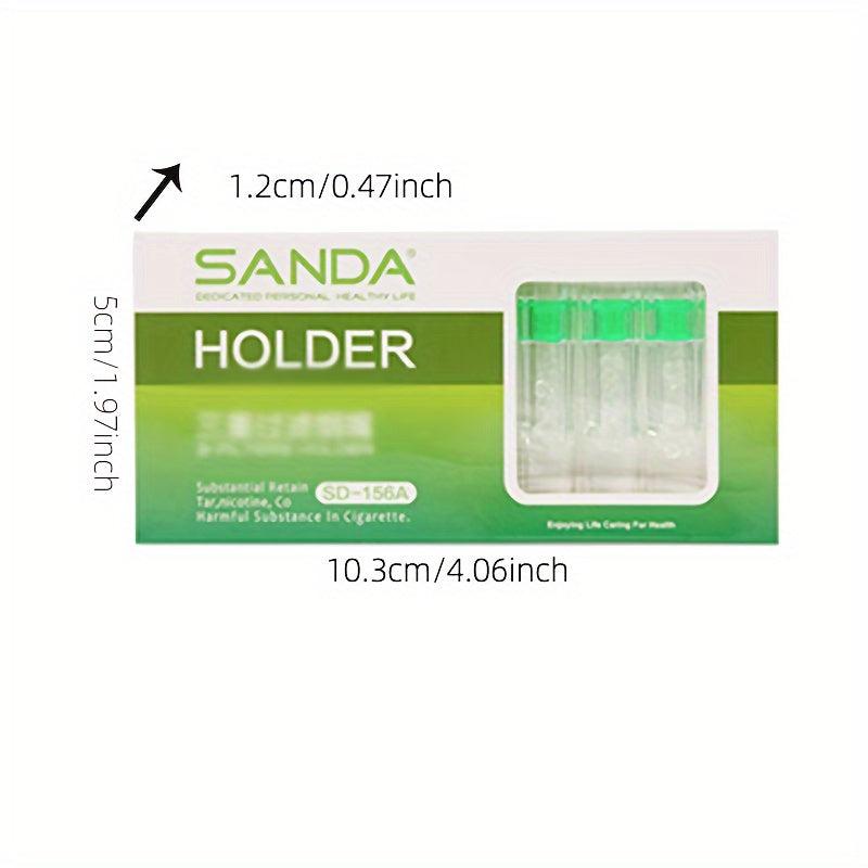 120pcs Triple Filter Disposable Mouthpiece Micro hole Particle Filtration