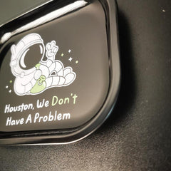 2pcs Creative Pattern Rolling Tray Metal Durable Household Multipurpose Tray