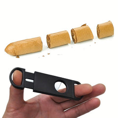 Cigar Cutter Scissors Stainless Steel Clipper Guillotine Smoking Accessories