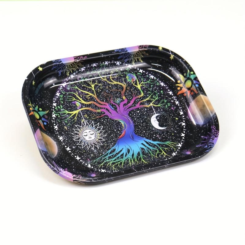 Bohemian Style Cigarette Tray Rolling Tray Wake up Grass Tray