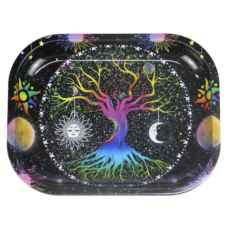 Bohemian Style Cigarette Tray Rolling Tray Wake up Grass Tray