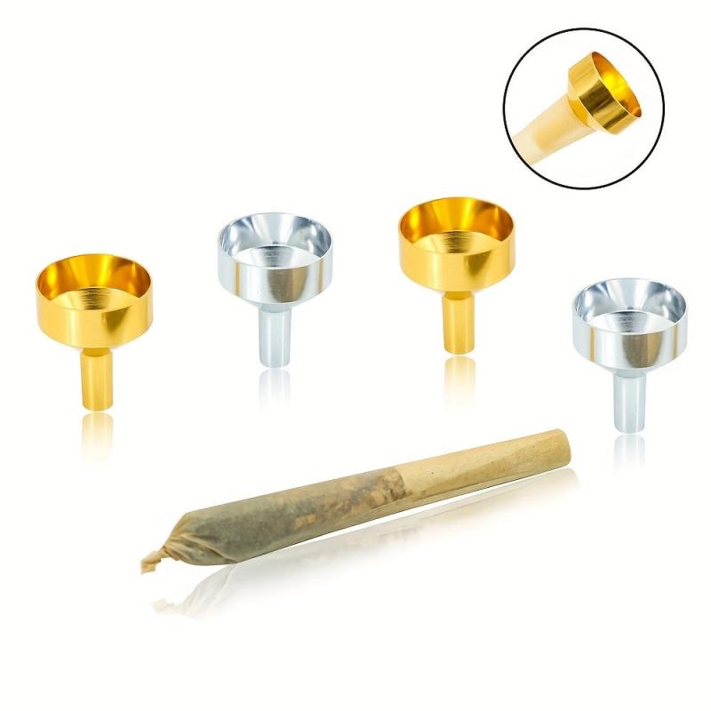 1pc Aluminum Horn Tube Funnel Metal Horn Tube Funnel Filling Machine Two Options