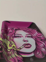1pc Creative Pattern Rolling Tray Wake Up Tray