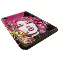1pc Creative Pattern Rolling Tray Wake Up Tray