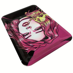 1pc Creative Pattern Rolling Tray Wake Up Tray