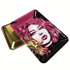 1pc Creative Pattern Rolling Tray Wake Up Tray