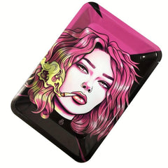 1pc Creative Pattern Rolling Tray Wake Up Tray