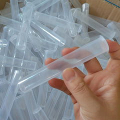 6pcs Plastic Transparent Storage Tube Pre-rolled Cones Container