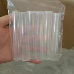 6pcs Plastic Transparent Storage Tube Pre-rolled Cones Container
