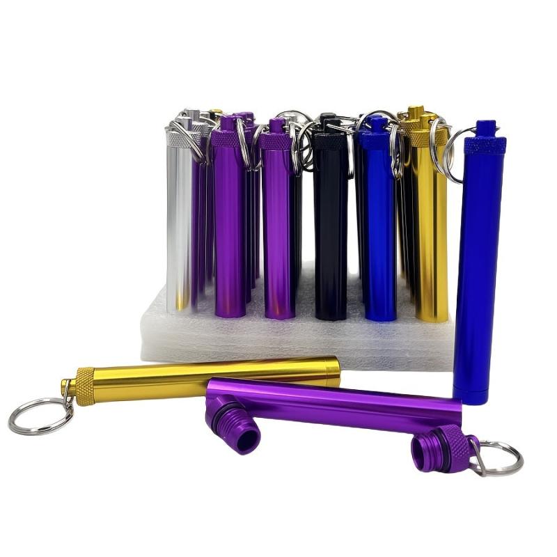 Aluminum Storage Tube Cigar Cigarette Accessories