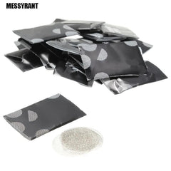 120pcs 20mm Stainless Steel Filter Net Round Filter Mesh Household Gadget