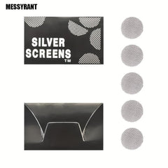 120pcs 20mm Stainless Steel Filter Net Round Filter Mesh Household Gadget