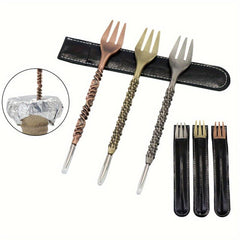2 In 1 Fork And Puncher Tool For Aluminum Foils
