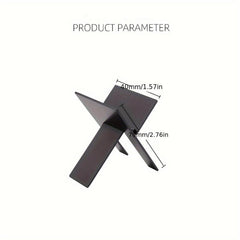 1pc Stainless Steel Foldable Holder Metal Display Stand Rack Household Gadget