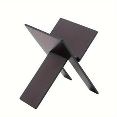 1pc Stainless Steel Foldable Holder Metal Display Stand Rack Household Gadget