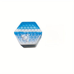 Hexagonal Silicone Storage Box - Cream Spice Container