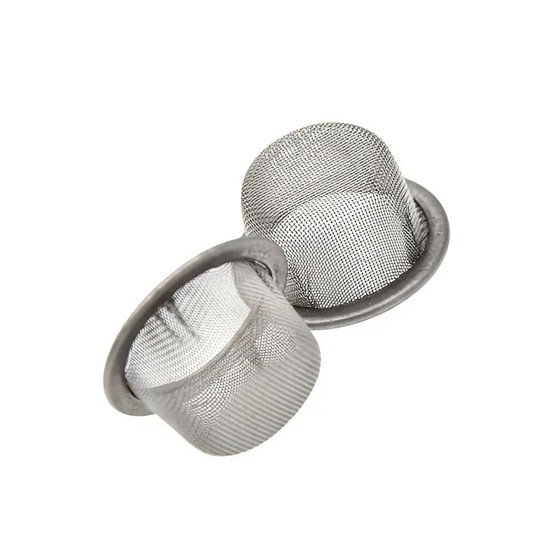10pcs Stainless Steel Smoking Tube Filter Screens Metal Bowl Shaped Screens