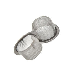 10pcs Stainless Steel Smoking Tube Filter Screens Metal Bowl Shaped Screens