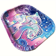 Creative Pattern Rolling Tray Wake Up Tray Fruit Plate Home Decor