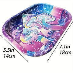 Creative Pattern Rolling Tray Wake Up Tray Fruit Plate Home Decor
