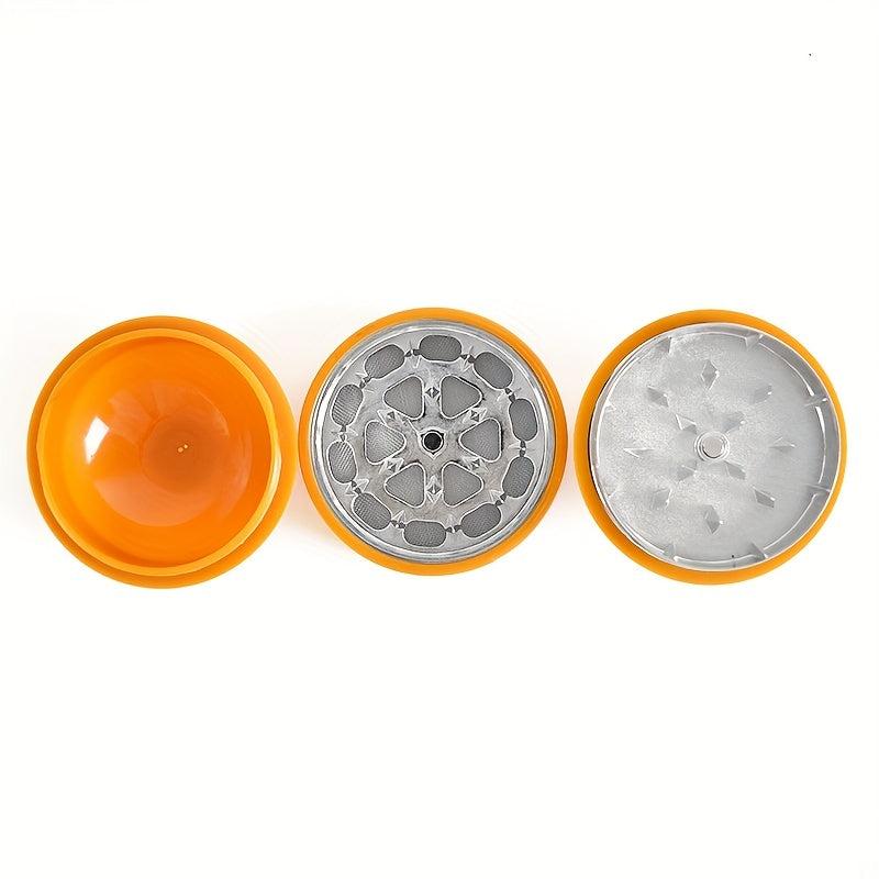 Cartoon Spice Grinder, Zinc Alloy Manual Three-layer Metal Grinder