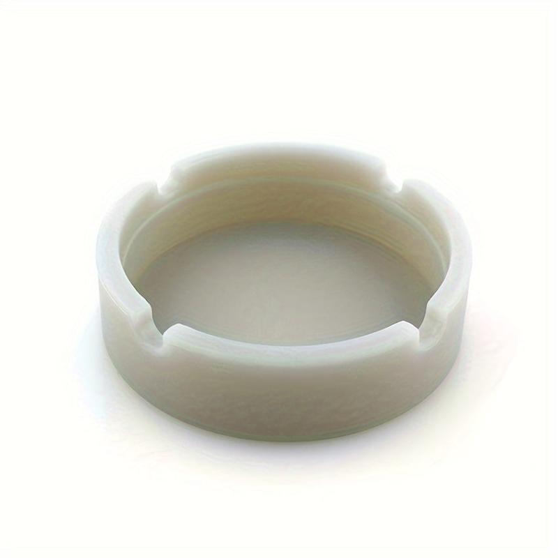 Luminous Ashtray Portable Anti-fall Ashtray Decorative for Home Hotel Bar Office