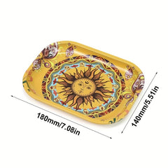 Creative Pattern Smoking Plate Tray Rolling Tray Operating Plate Wake up Tray
