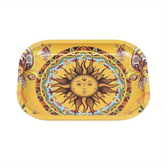 Creative Pattern Smoking Plate Tray Rolling Tray Operating Plate Wake up Tray