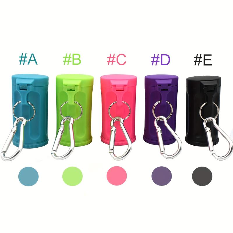 Portable Ashtray Keychain Outdoor Smokeless Windproof Cigarettes Ashtray