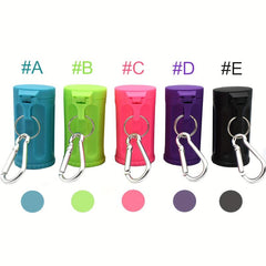 Portable Ashtray Keychain Outdoor Smokeless Windproof Cigarettes Ashtray